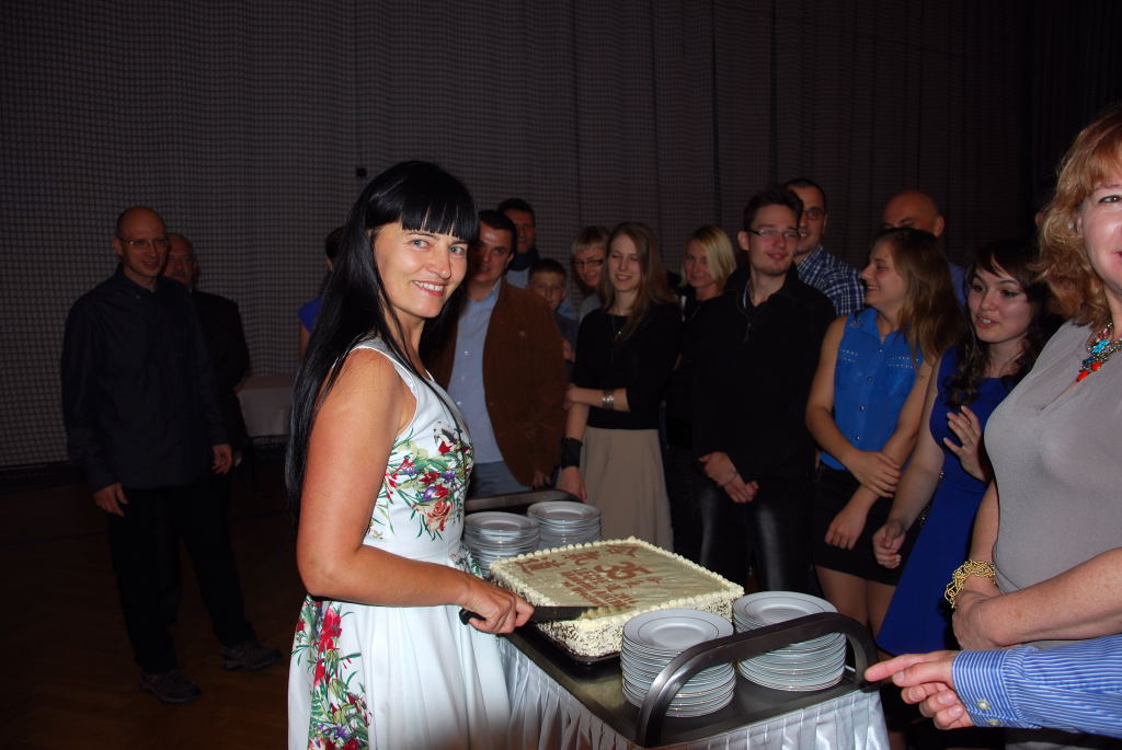 Bankiet w trakcie 35-lecia Włocławskiej Akademii Aikido we Włocławku