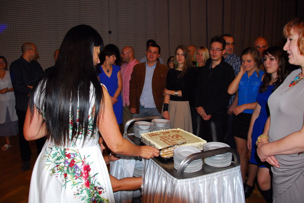 Bankiet w trakcie 35-lecia Włocławskiej Akademii Aikido we Włocławku