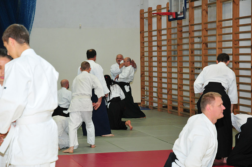 Seminarium aikido w trakcie 35-lecia Włocławskiej Akademii Aikido we Włocławku