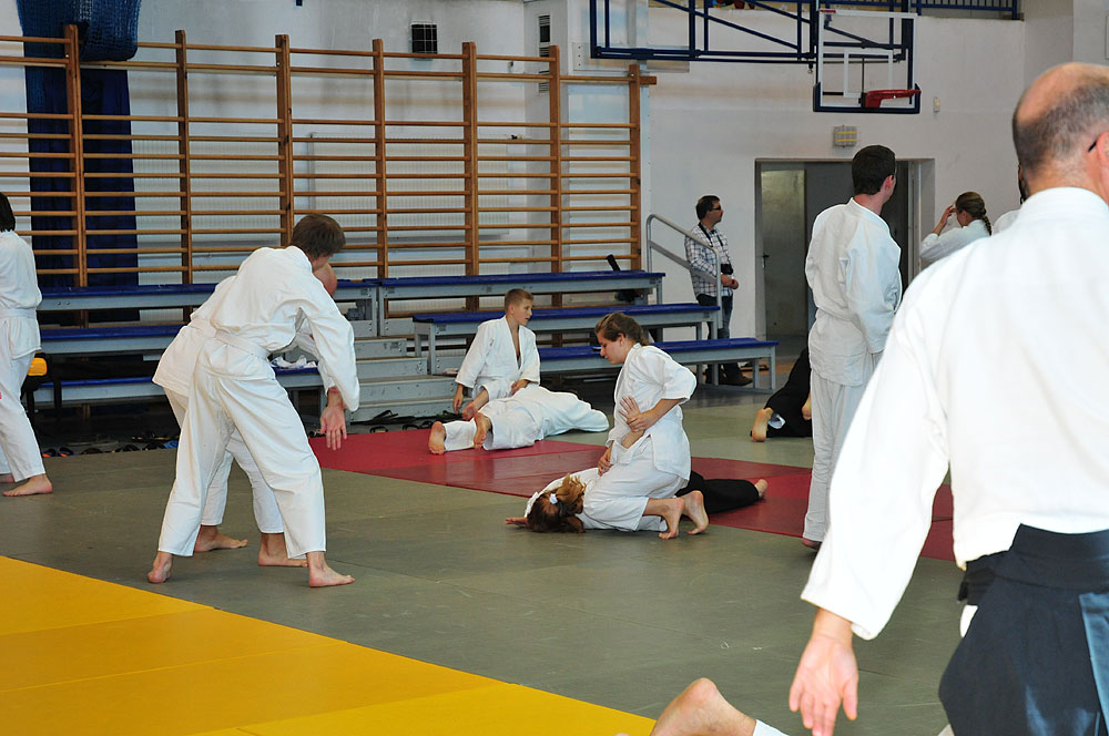 Seminarium aikido w trakcie 35-lecia Włocławskiej Akademii Aikido we Włocławku