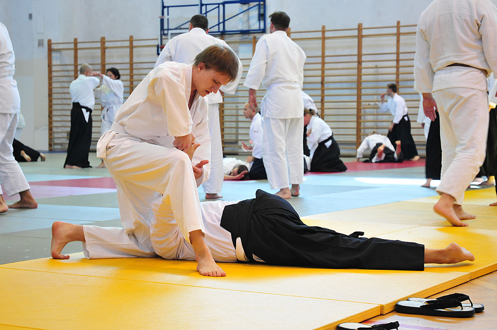 Seminarium aikido w trakcie 35-lecia Włocławskiej Akademii Aikido we Włocławku