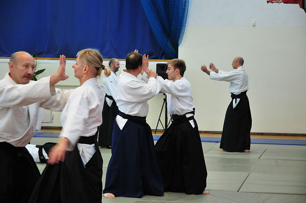 Seminarium aikido w trakcie 35-lecia Włocławskiej Akademii Aikido we Włocławku