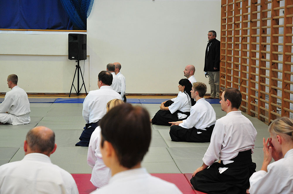 Seminarium aikido w trakcie 35-lecia Włocławskiej Akademii Aikido we Włocławku