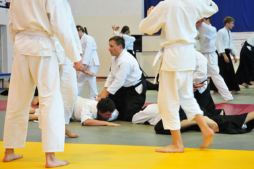 Seminarium aikido w trakcie 35-lecia Włocławskiej Akademii Aikido we Włocławku