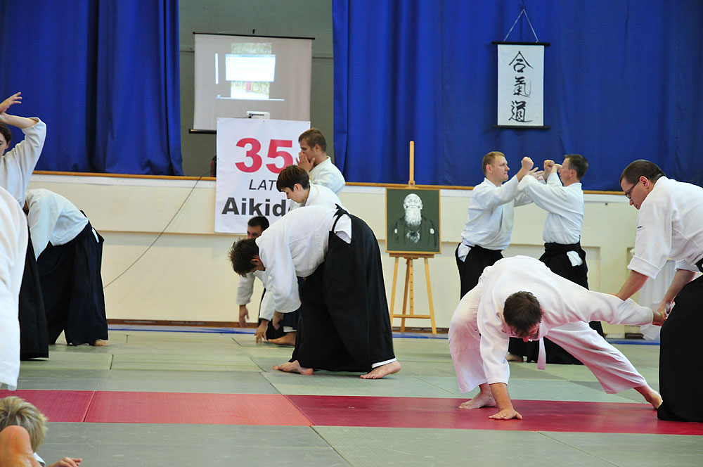 Seminarium aikido w trakcie 35-lecia Włocławskiej Akademii Aikido we Włocławku