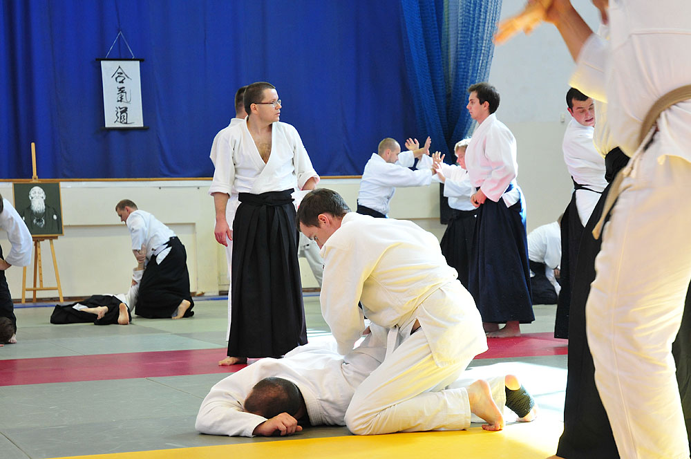 Seminarium aikido w trakcie 35-lecia Włocławskiej Akademii Aikido we Włocławku