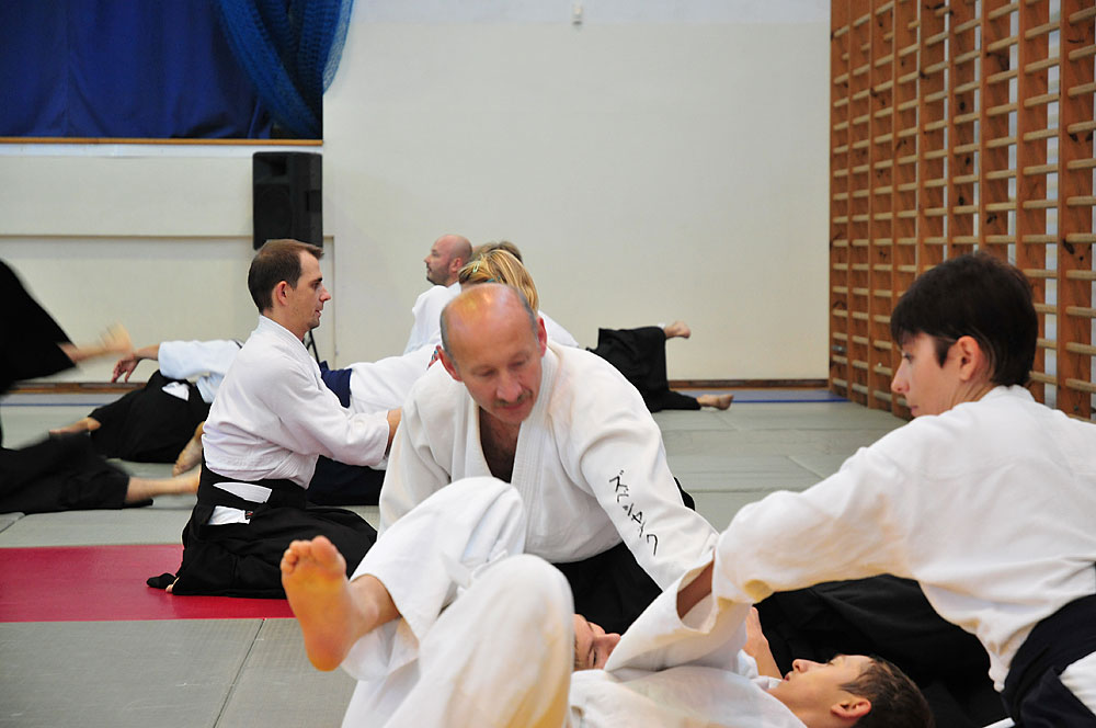 Seminarium aikido w trakcie 35-lecia Włocławskiej Akademii Aikido we Włocławku