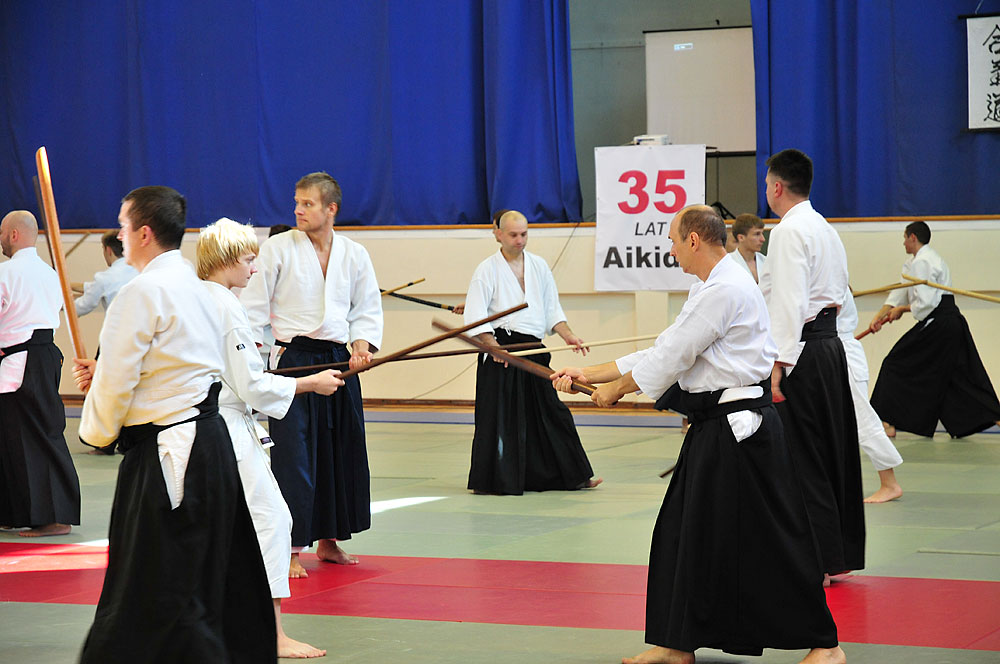 Seminarium aikido w trakcie 35-lecia Włocławskiej Akademii Aikido we Włocławku
