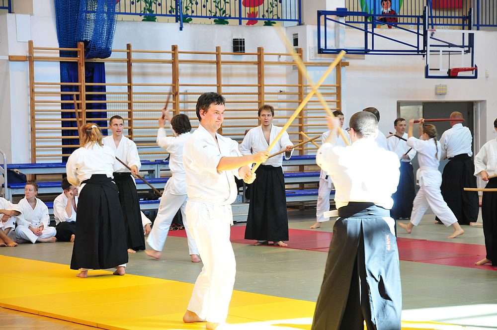 Seminarium aikido w trakcie 35-lecia Włocławskiej Akademii Aikido we Włocławku