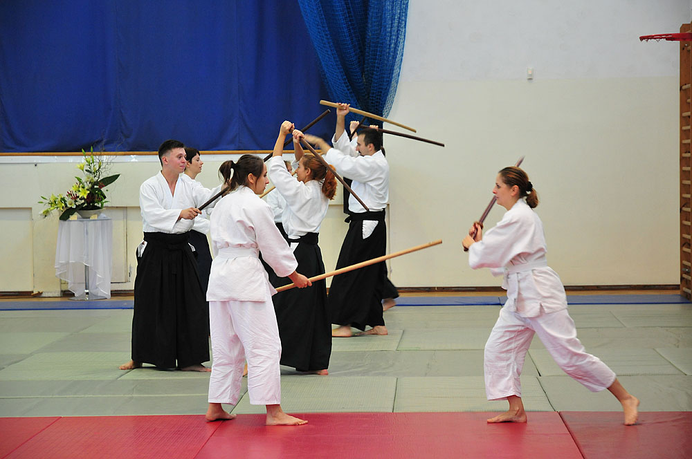 Seminarium aikido w trakcie 35-lecia Włocławskiej Akademii Aikido we Włocławku