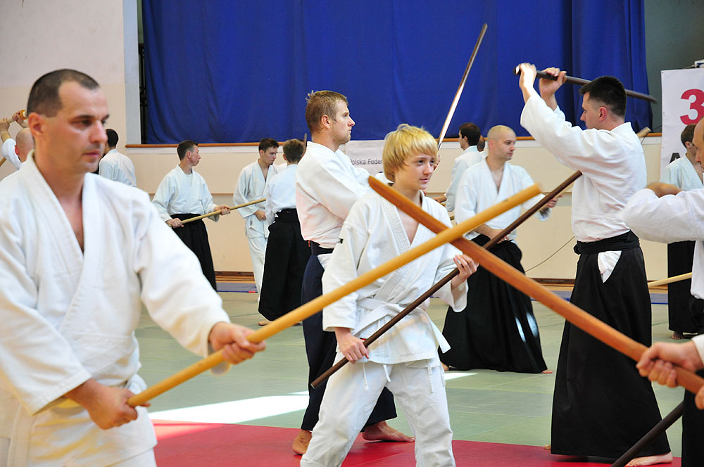 Seminarium aikido w trakcie 35-lecia Włocławskiej Akademii Aikido we Włocławku