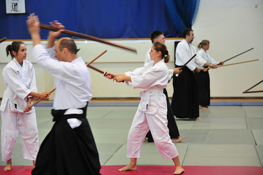 Seminarium aikido w trakcie 35-lecia Włocławskiej Akademii Aikido we Włocławku