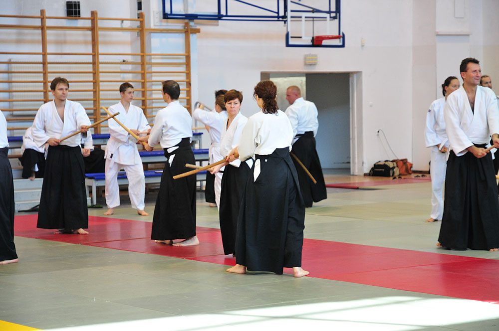 Seminarium aikido w trakcie 35-lecia Włocławskiej Akademii Aikido we Włocławku