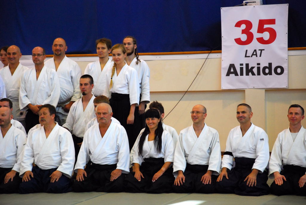 Seminarium aikido w trakcie 35-lecia Włocławskiej Akademii Aikido we Włocławku