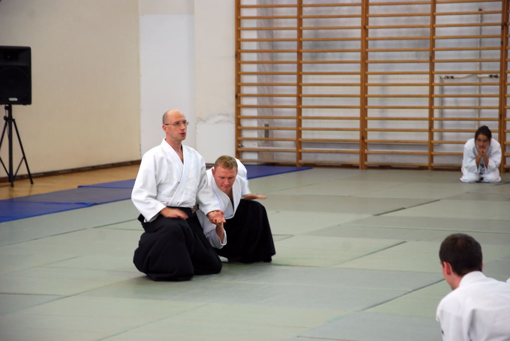Seminarium aikido w trakcie 35-lecia Włocławskiej Akademii Aikido we Włocławku