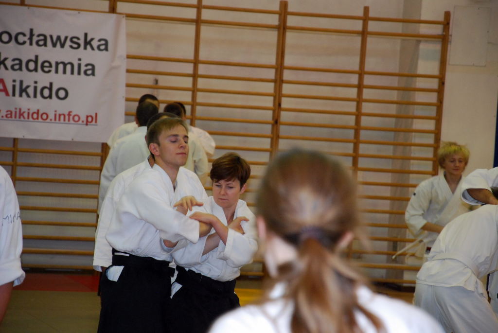 Seminarium aikido w trakcie 35-lecia Włocławskiej Akademii Aikido we Włocławku