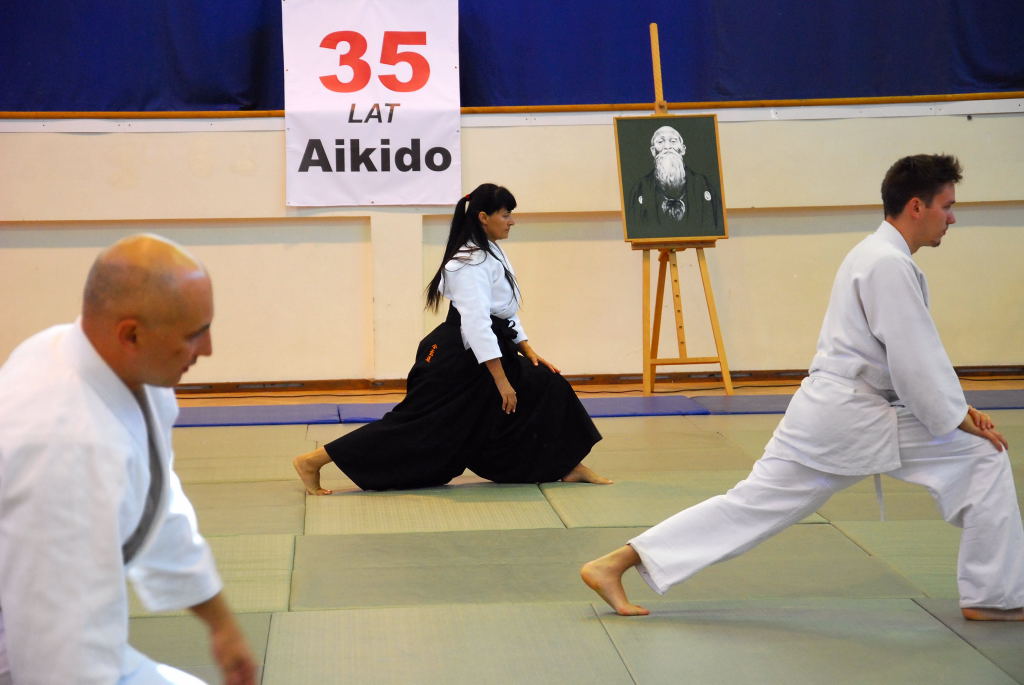 Seminarium aikido w trakcie 35-lecia Włocławskiej Akademii Aikido we Włocławku