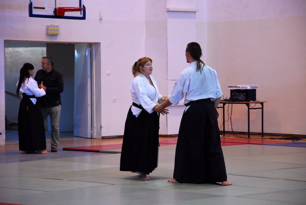 Seminarium aikido w trakcie 35-lecia Włocławskiej Akademii Aikido we Włocławku