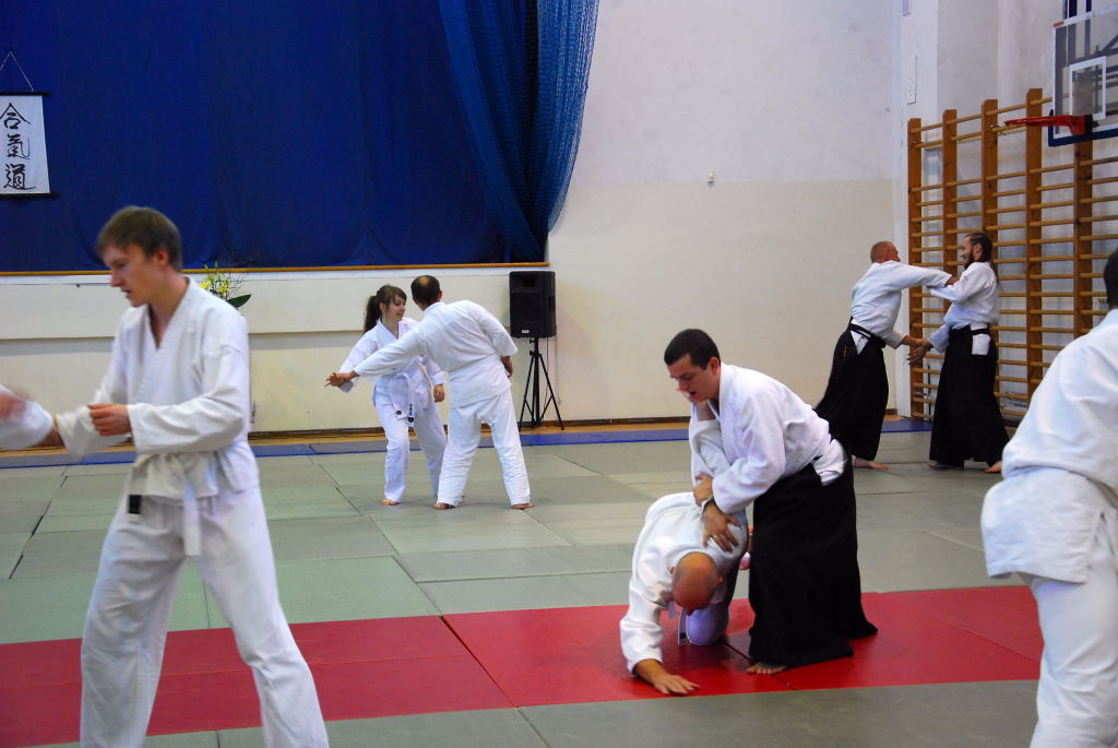 Seminarium aikido w trakcie 35-lecia Włocławskiej Akademii Aikido we Włocławku