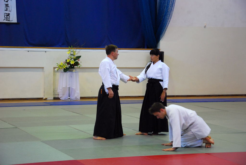 Seminarium aikido w trakcie 35-lecia Włocławskiej Akademii Aikido we Włocławku