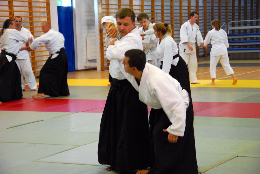 Seminarium aikido w trakcie 35-lecia Włocławskiej Akademii Aikido we Włocławku