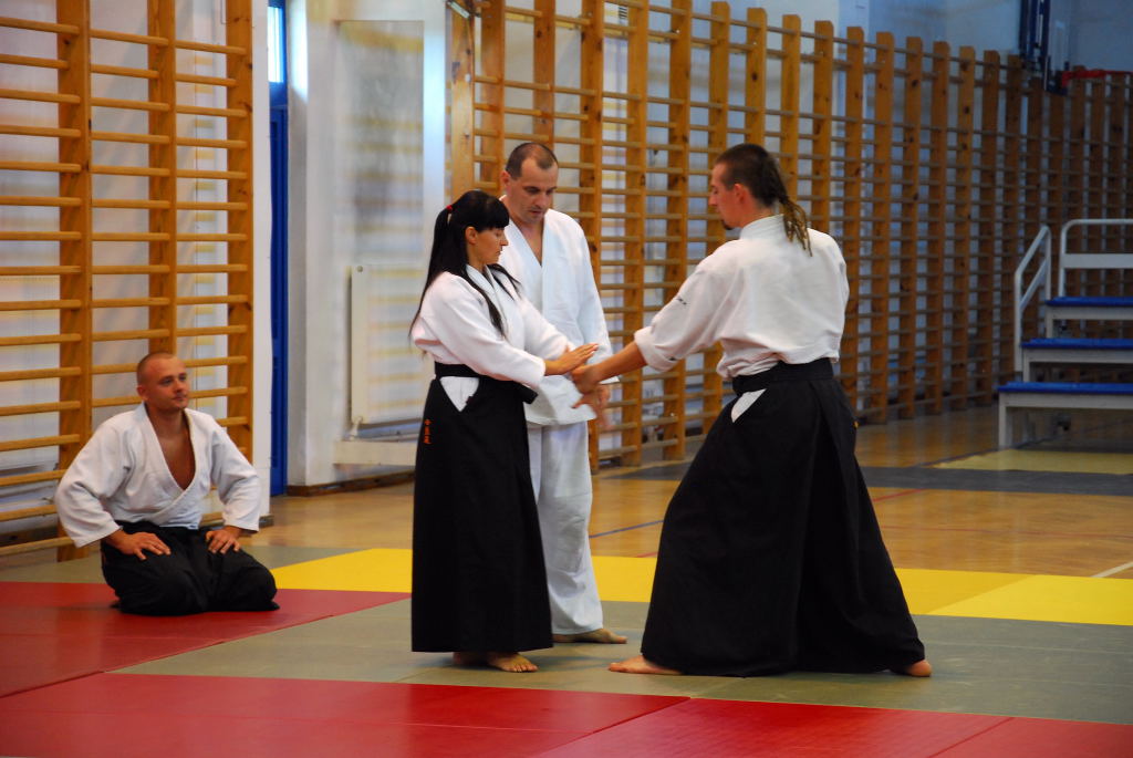 Seminarium aikido w trakcie 35-lecia Włocławskiej Akademii Aikido we Włocławku