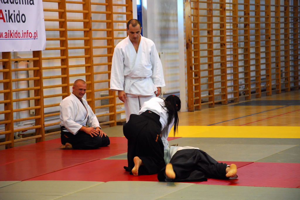 Seminarium aikido w trakcie 35-lecia Włocławskiej Akademii Aikido we Włocławku
