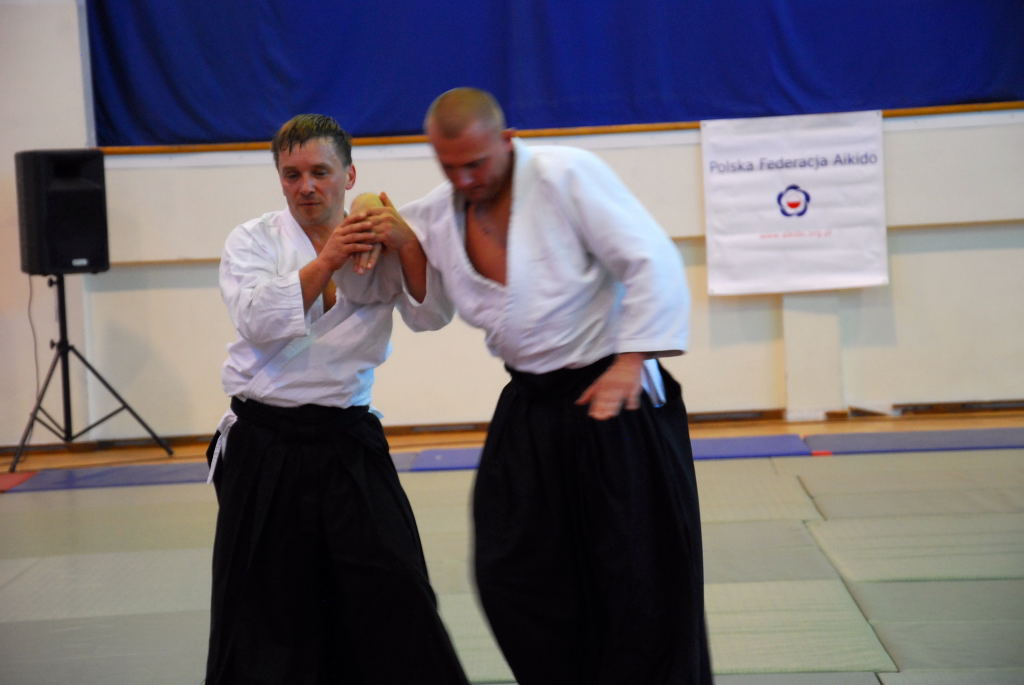 Seminarium aikido w trakcie 35-lecia Włocławskiej Akademii Aikido we Włocławku