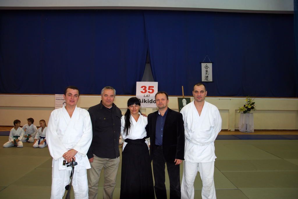 Seminarium aikido w trakcie 35-lecia Włocławskiej Akademii Aikido we Włocławku